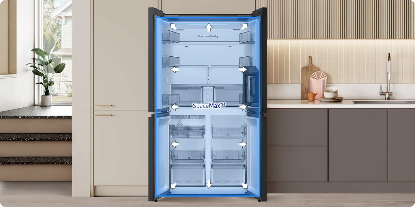 Samsung RM70F63NEREO — SpaceMax i wykorzystanie wnętrza