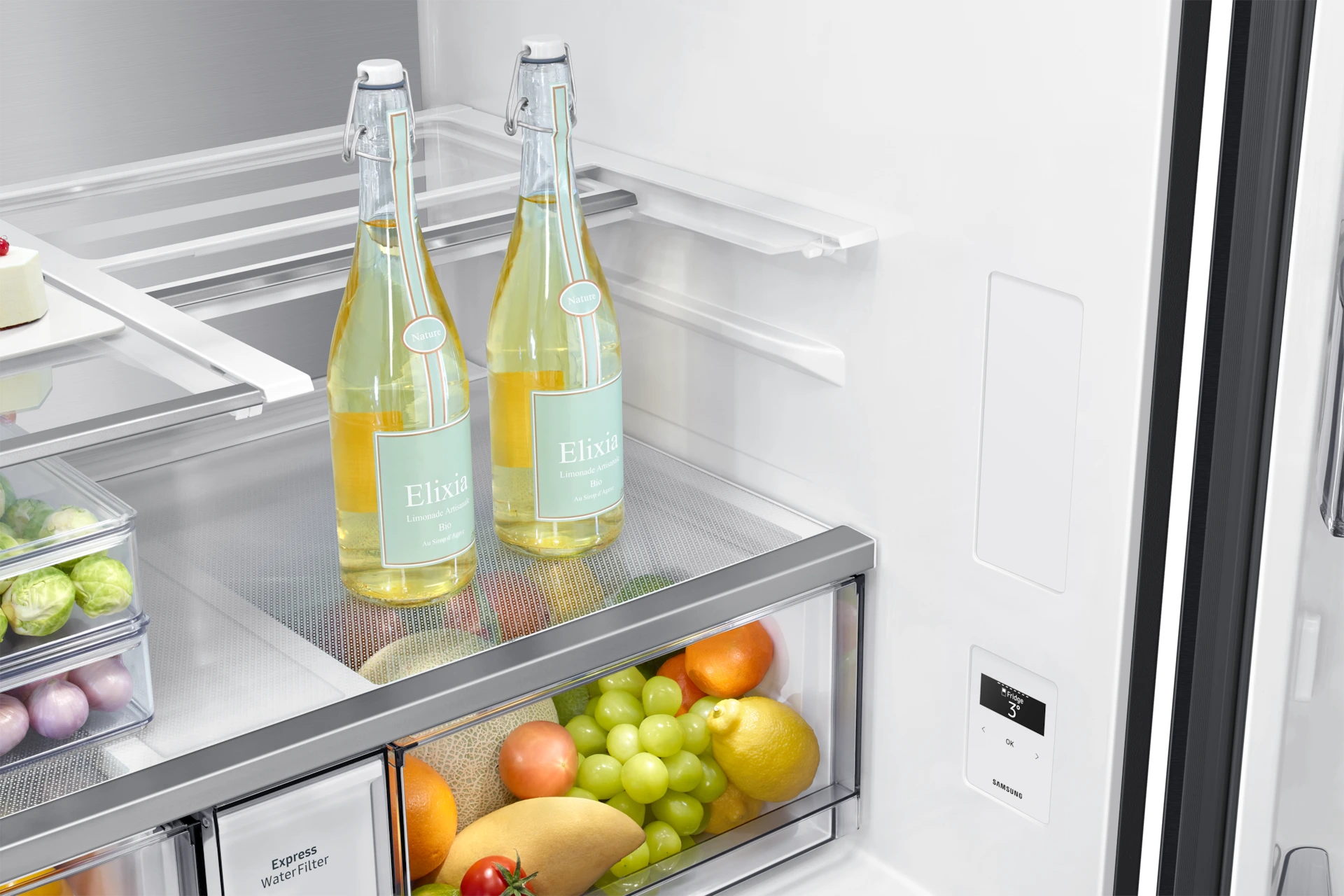 Lodówka Multidoor AI No Frost Triple Cooling™ wys. 183 cm RF65DG960EB1EO — widok 9