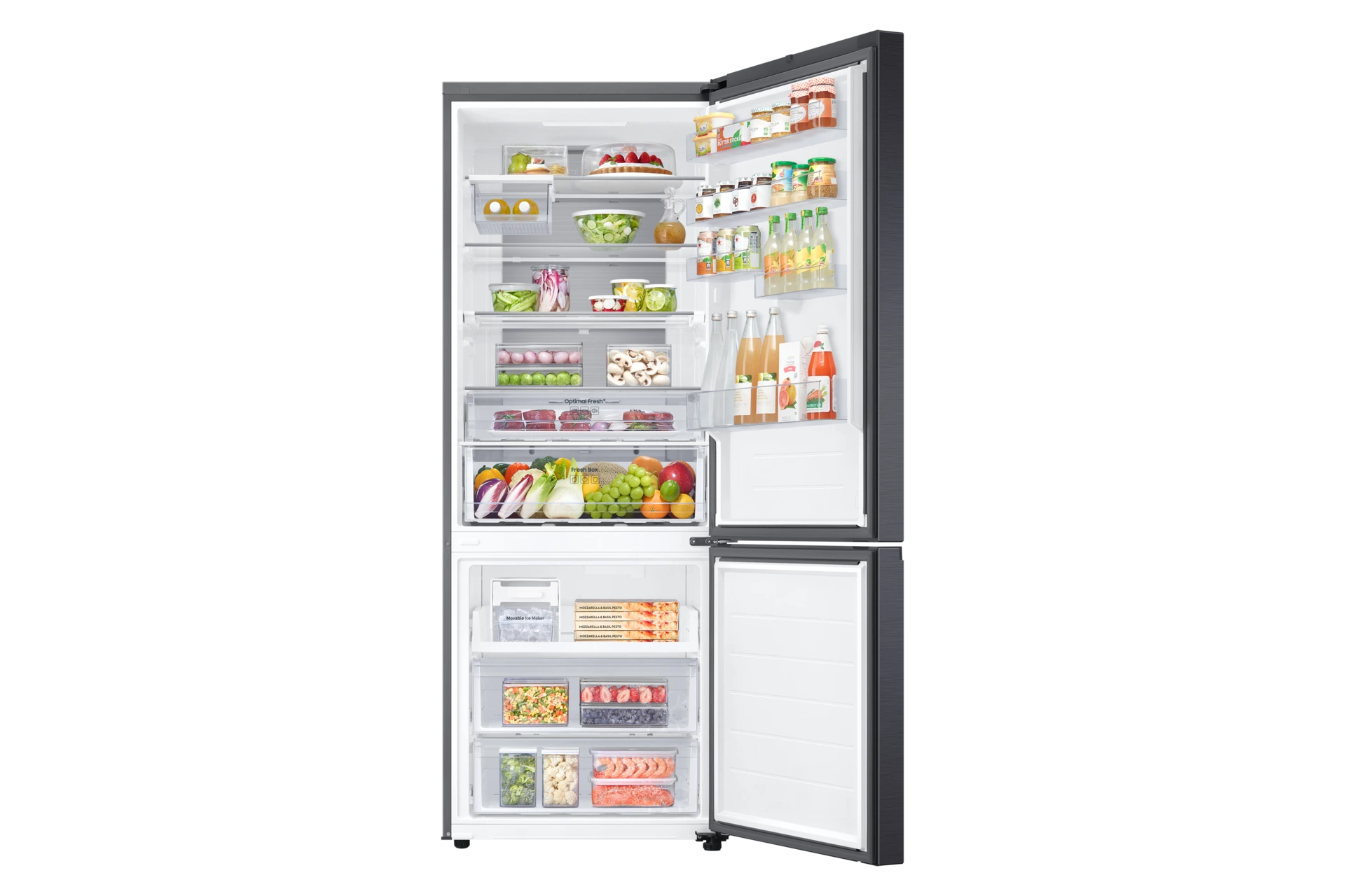 Lodówka z dolnym zamrażalnikiem Combi MAX AI No Frost SpaceMax™ wys. 203 cm RB53DG706CB1EO — widok 5