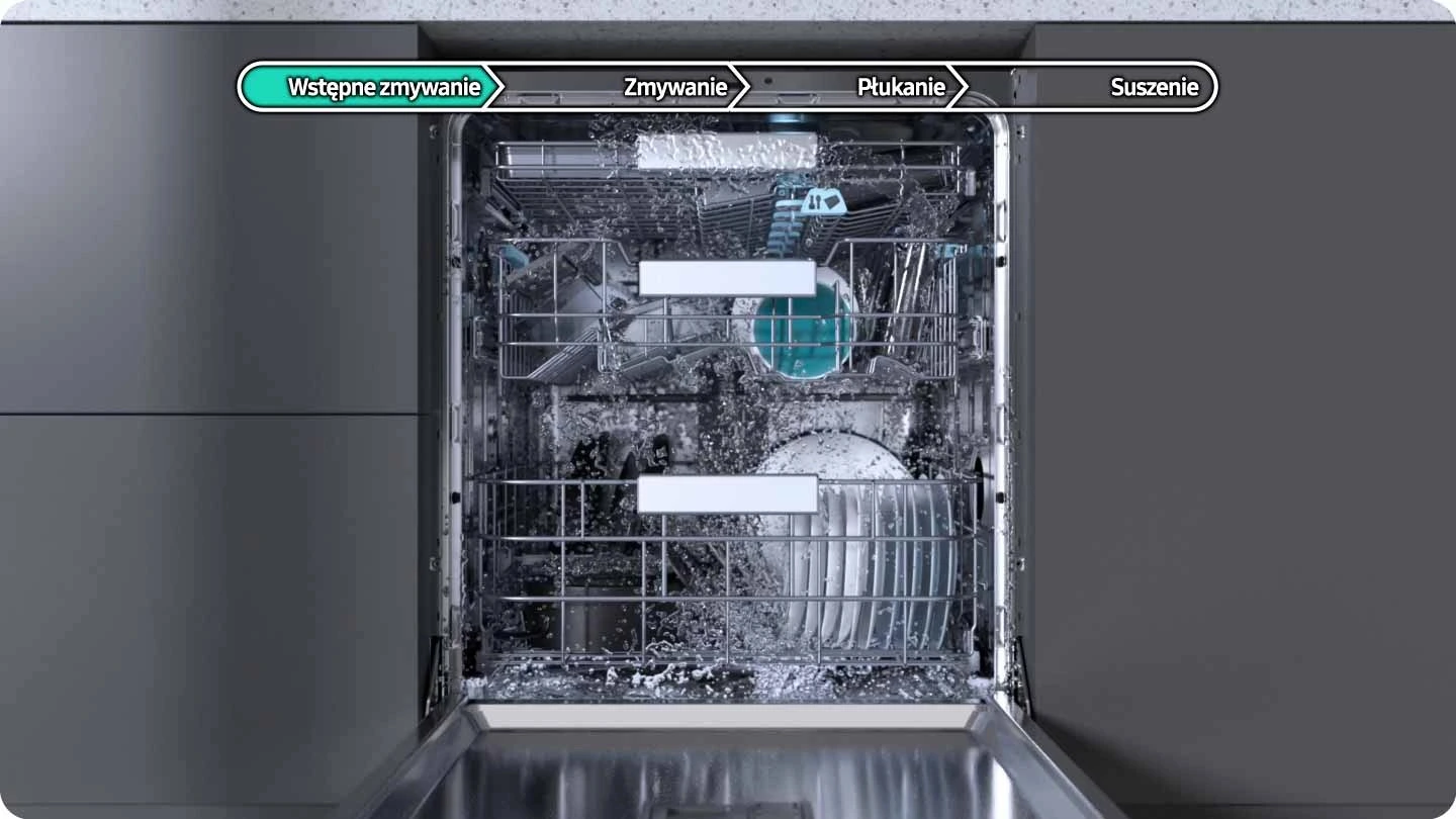 Samsung DW80H73QBB0U1 — Program AI Wash