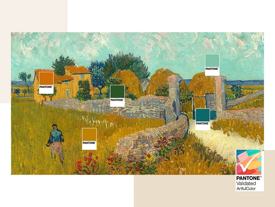 Samsung QE65LS03FWUXXH — Kolory ArtfulColor