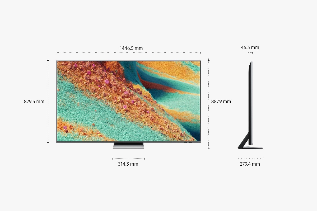 65" Neo QLED QN85F 4K Samsung Vision AI Smart TV (2025) — QE65QN85FAUXXH — widok 9