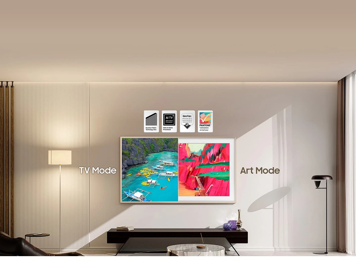 Samsung QE65LS03FWUXXH — Kolory ArtfulColor