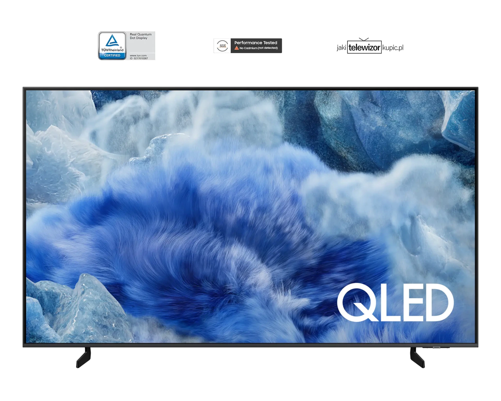 65" QLED Q8F 4K Samsung Vision AI Smart TV (2025) — QE65Q8FAAUXXH — widok 2
