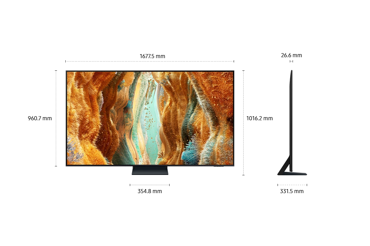75" Neo QLED QN77F 4K Samsung Vision AI Smart TV (2025) — QE75QN77FATXXH — widok 11