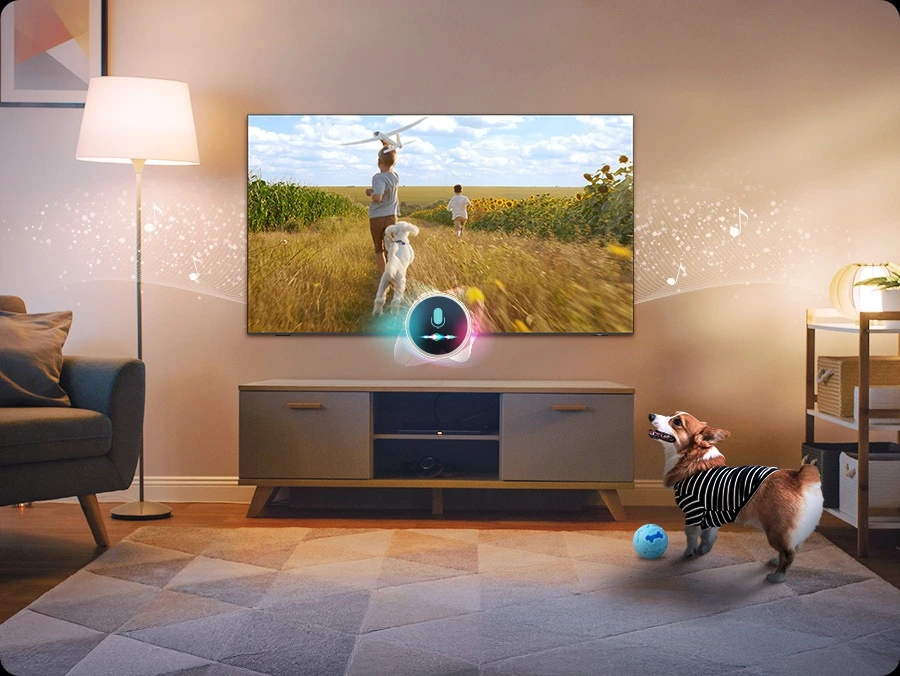 Samsung QE55QN85FAUXXH — Monitorowanie zwierzaka