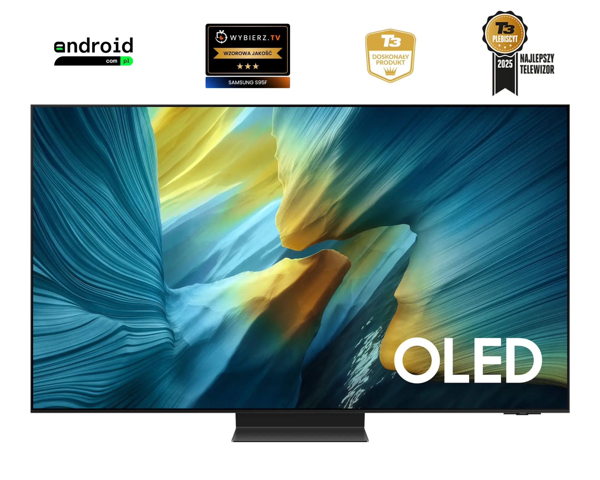 65" OLED S95F 4K Vision AI Smart TV (2025) — QE65S95FATXXH — widok 2