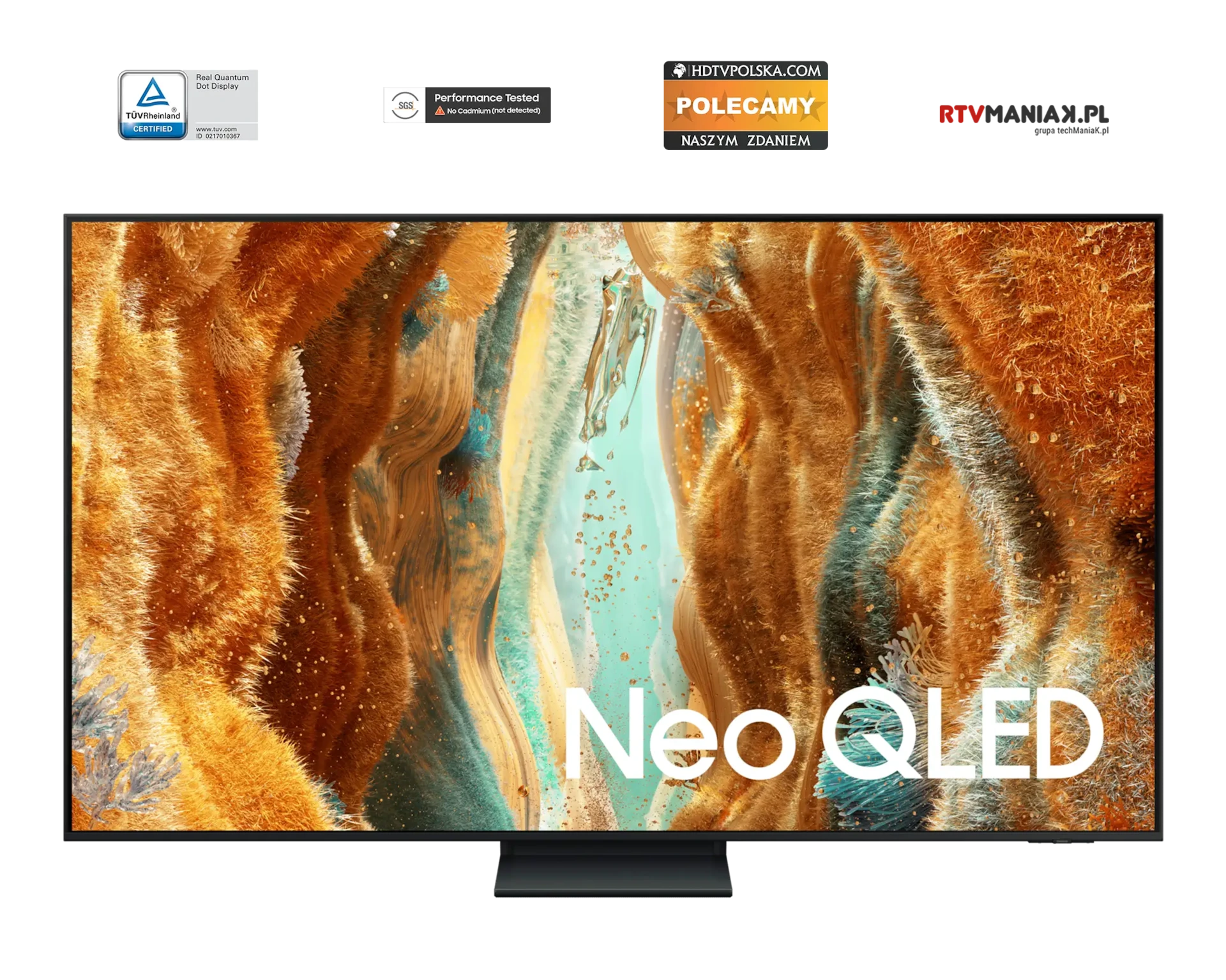 75" Neo QLED QN77F 4K Samsung Vision AI Smart TV (2025) — QE75QN77FATXXH — widok 2