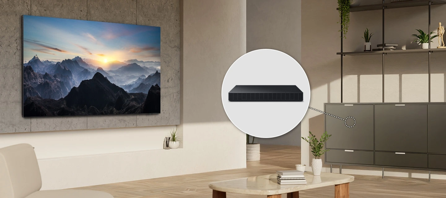 Samsung QE65QN990FTXXH — Bezprzewodowy One Connect