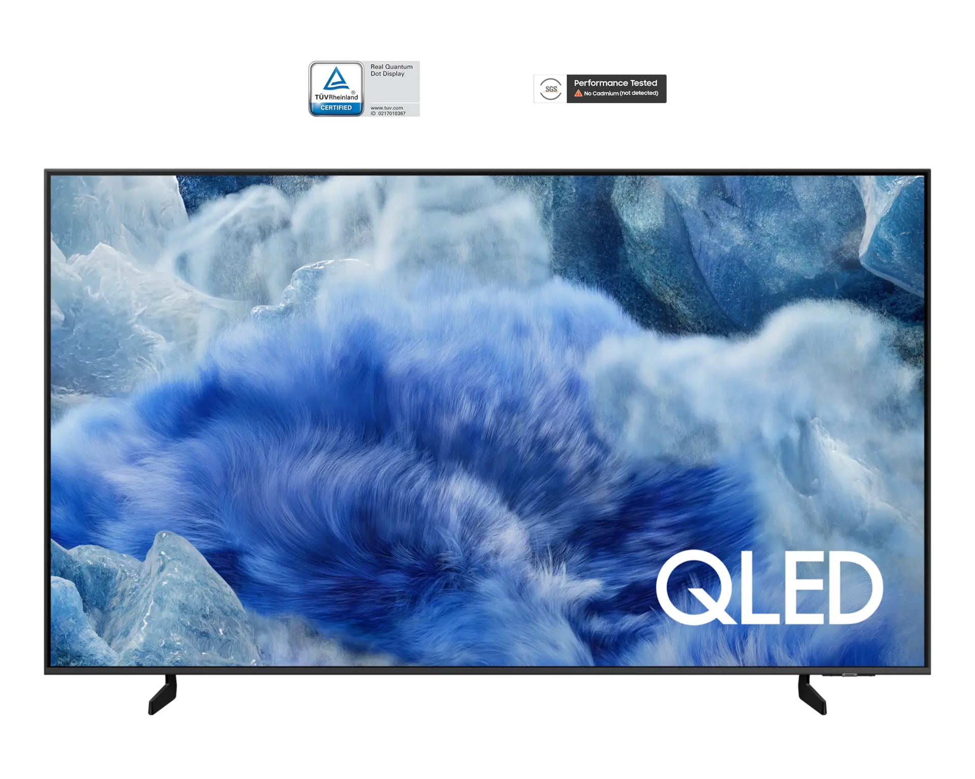 75" QLED Q8F 4K Samsung Vision AI Smart TV (2025) — QE75Q8FAAUXXH — widok 2