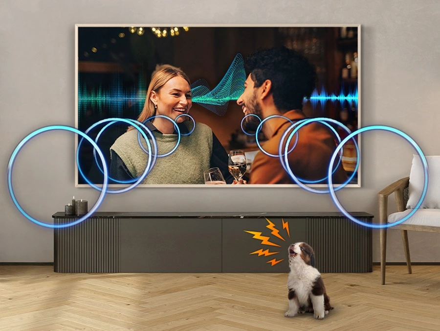 Samsung QE55LS03FAUXXH — Aktywny Wzmacniacz Głosu Pro