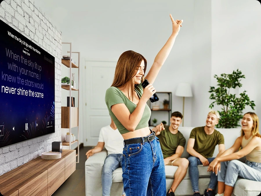 Samsung QE55QN85FAUXXH — Karaoke na dużym ekranie