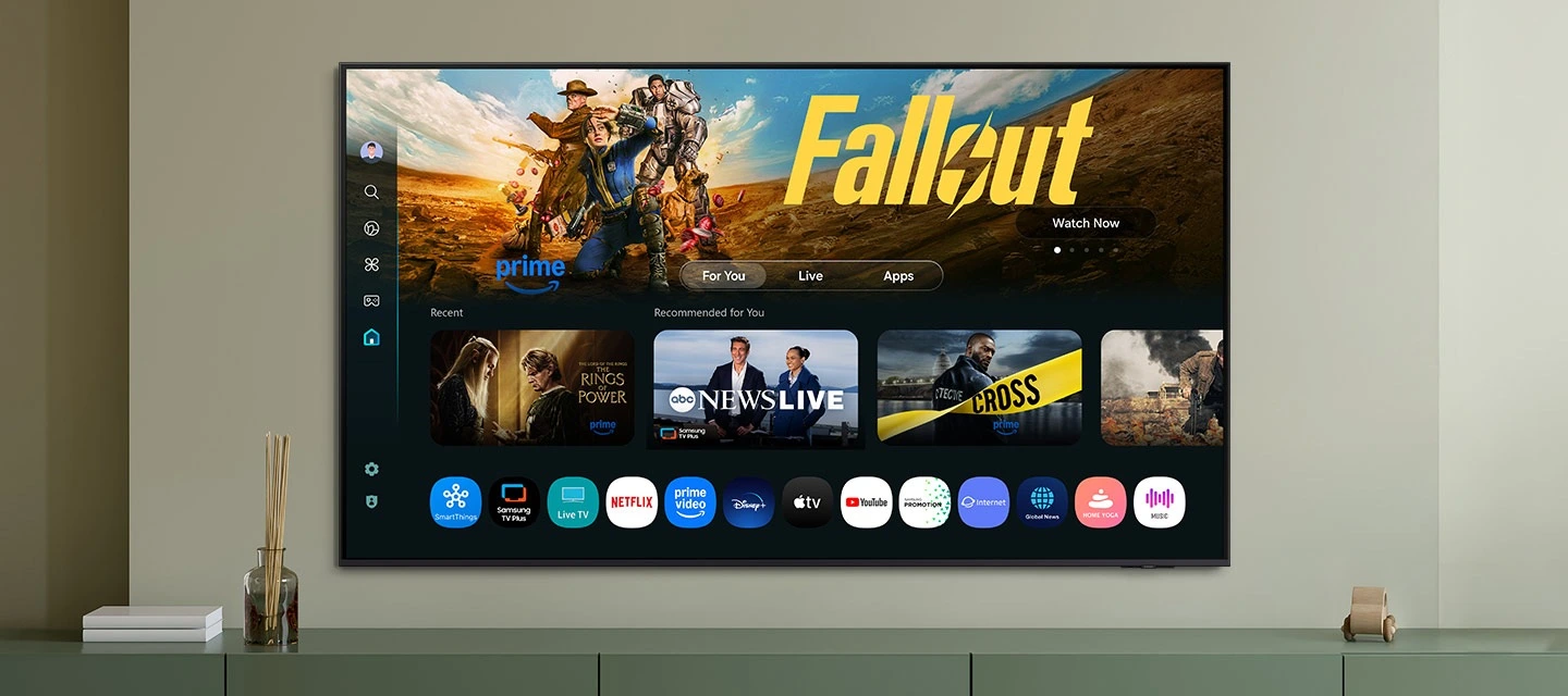 Samsung QE55Q8FAAUXXH — One UI Tizen