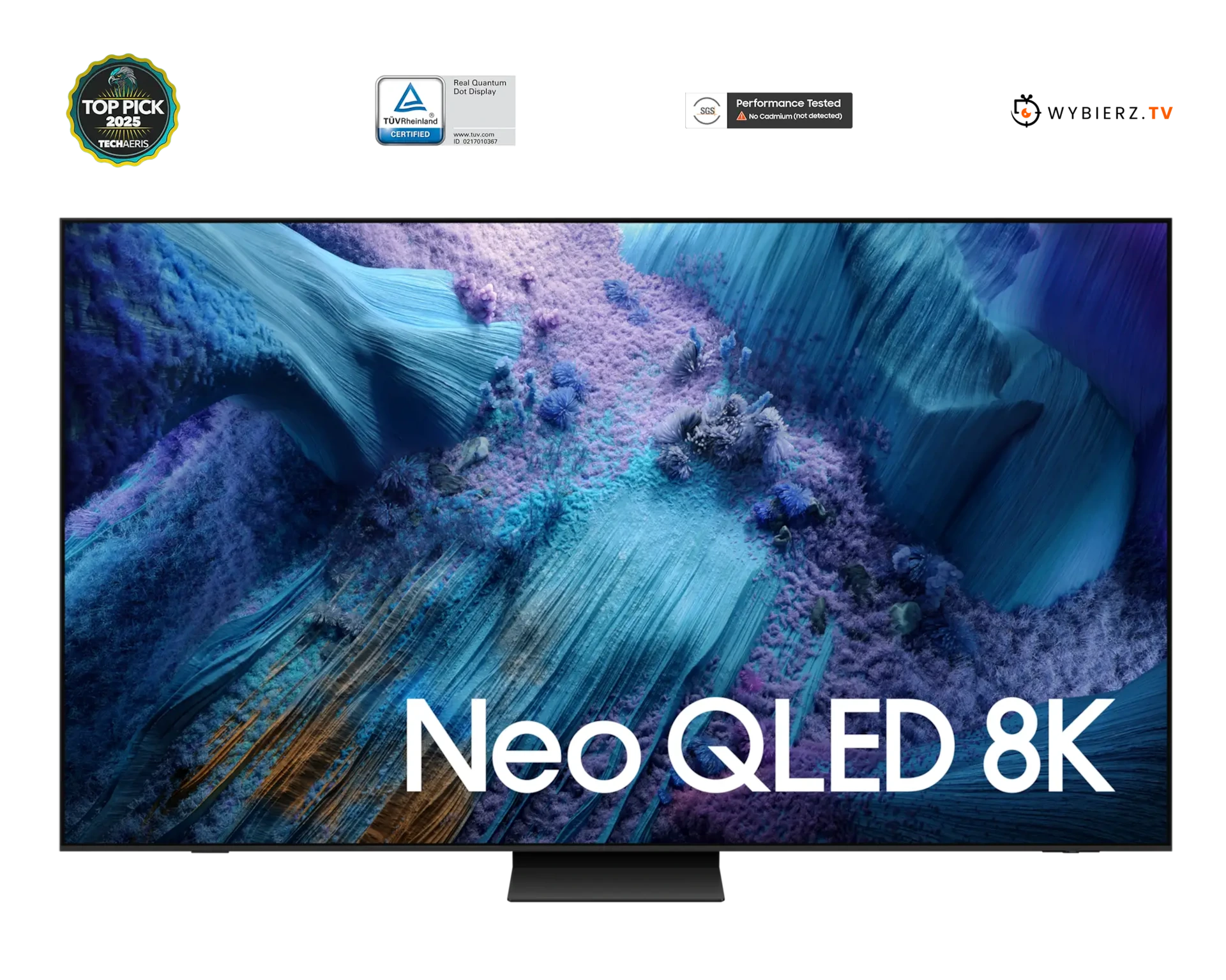 65" Neo QLED QN990F 8K Samsung Vision AI Smart TV (2025) — QE65QN990FTXXH — widok 2