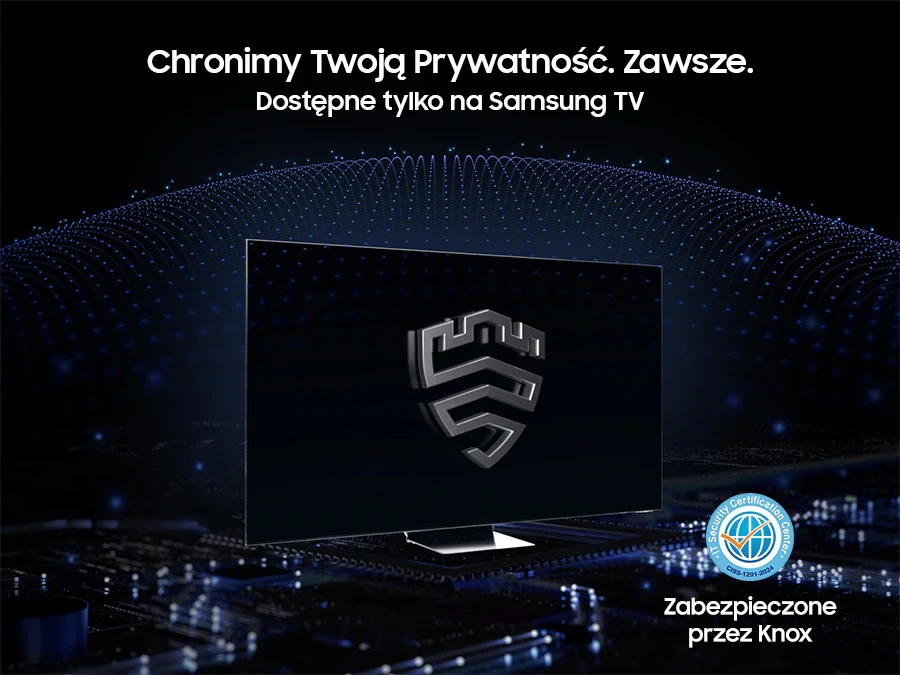 Samsung QE55Q8FAAUXXH — Ochrona Samsung Knox