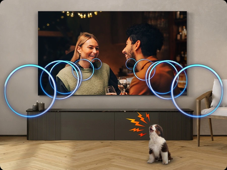 Samsung QE55Q8FAAUXXH — Wyraźniejsze dialogi