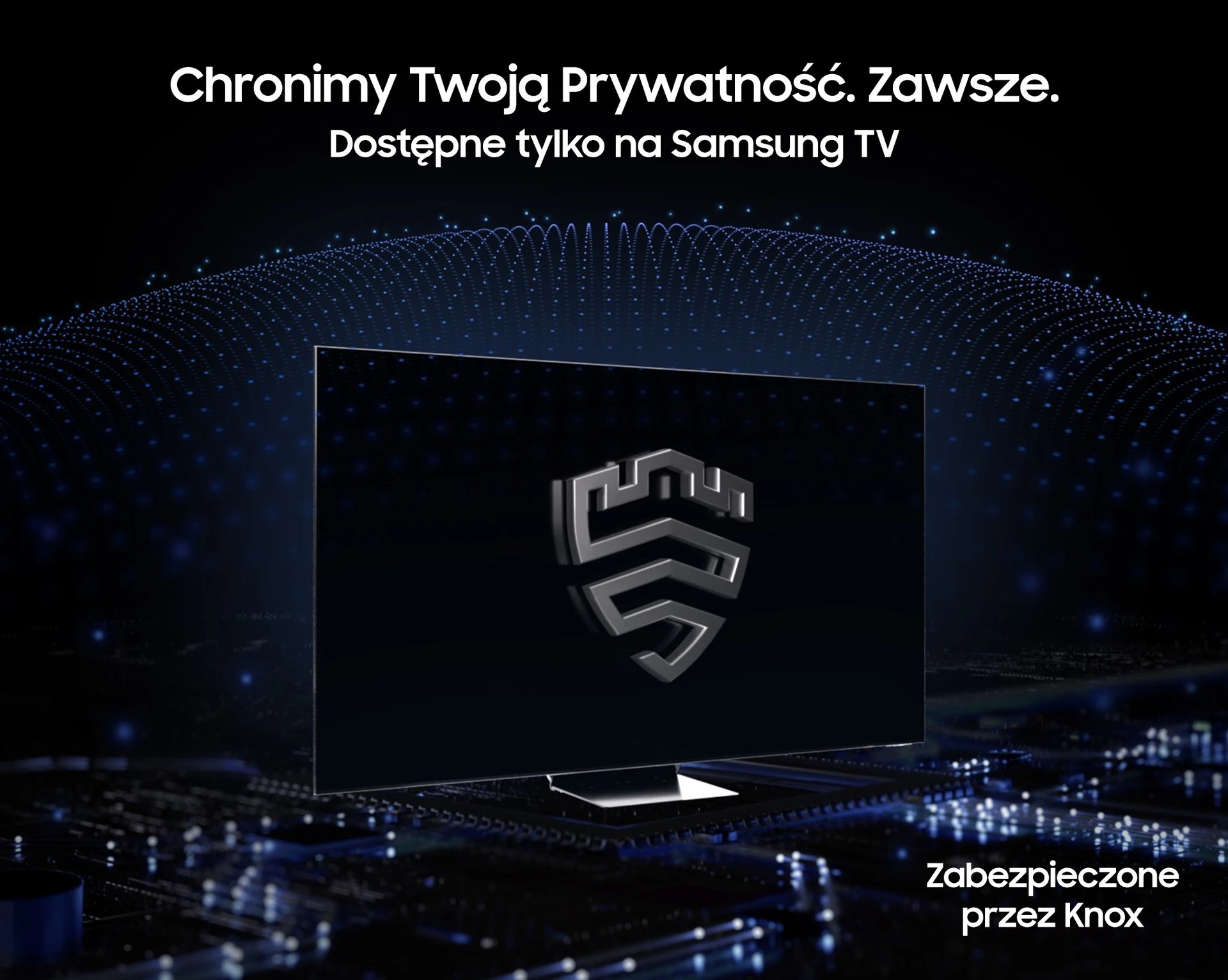 Samsung QE55LS03FAUXXH — Ochrona Samsung Knox
