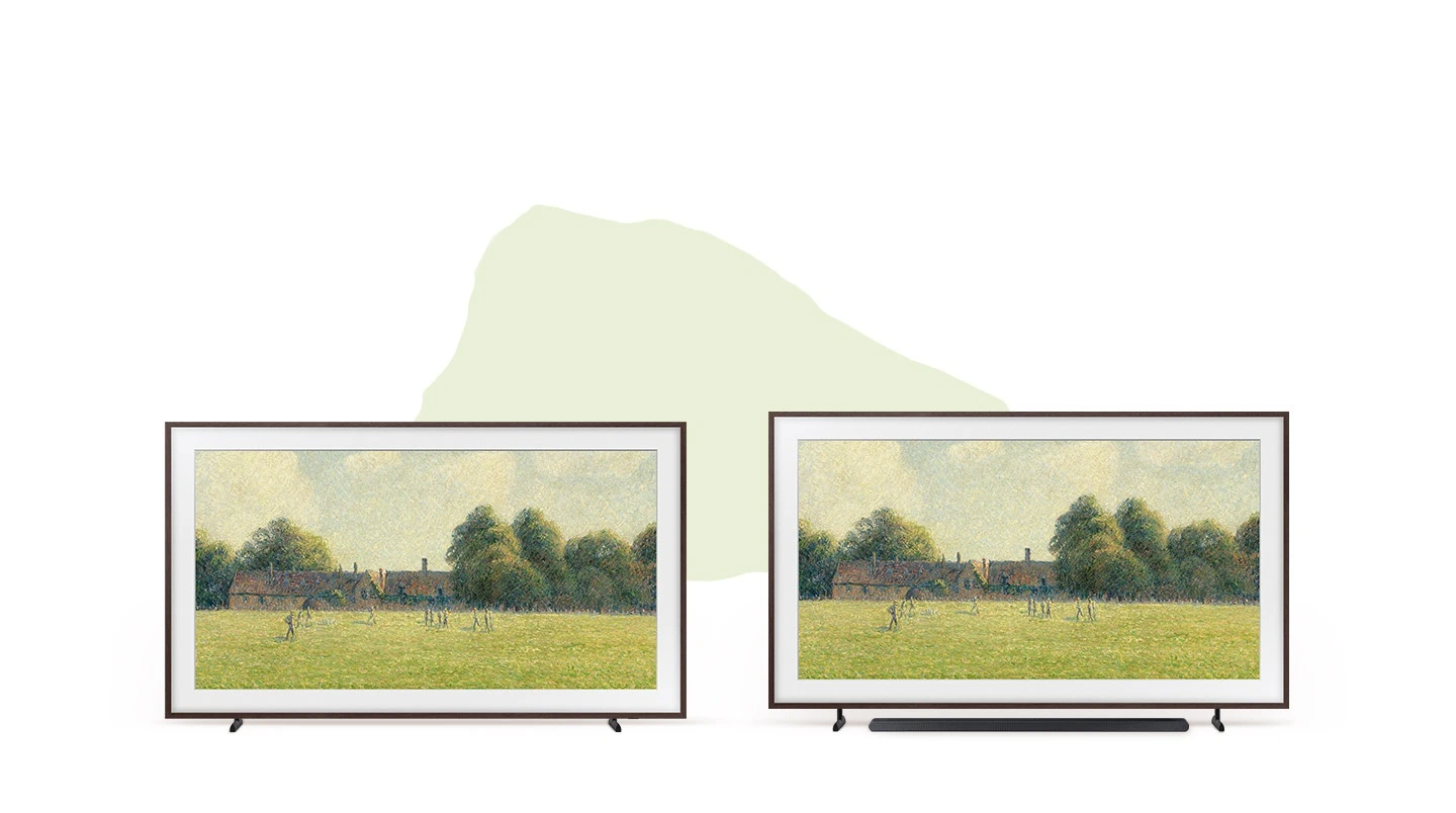 Samsung QE55LS03FAUXXH — Regulacja wysokości podstawy