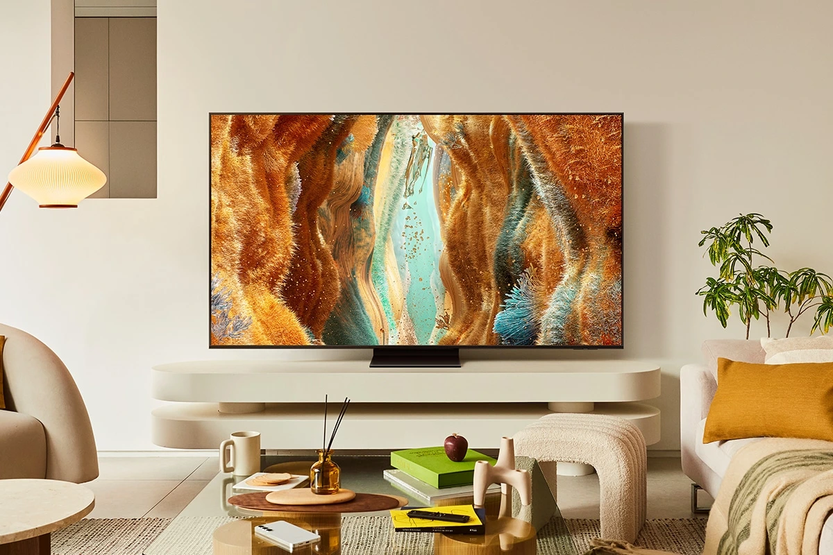 75" Neo QLED QN77F 4K Samsung Vision AI Smart TV (2025) — QE75QN77FATXXH — widok 10