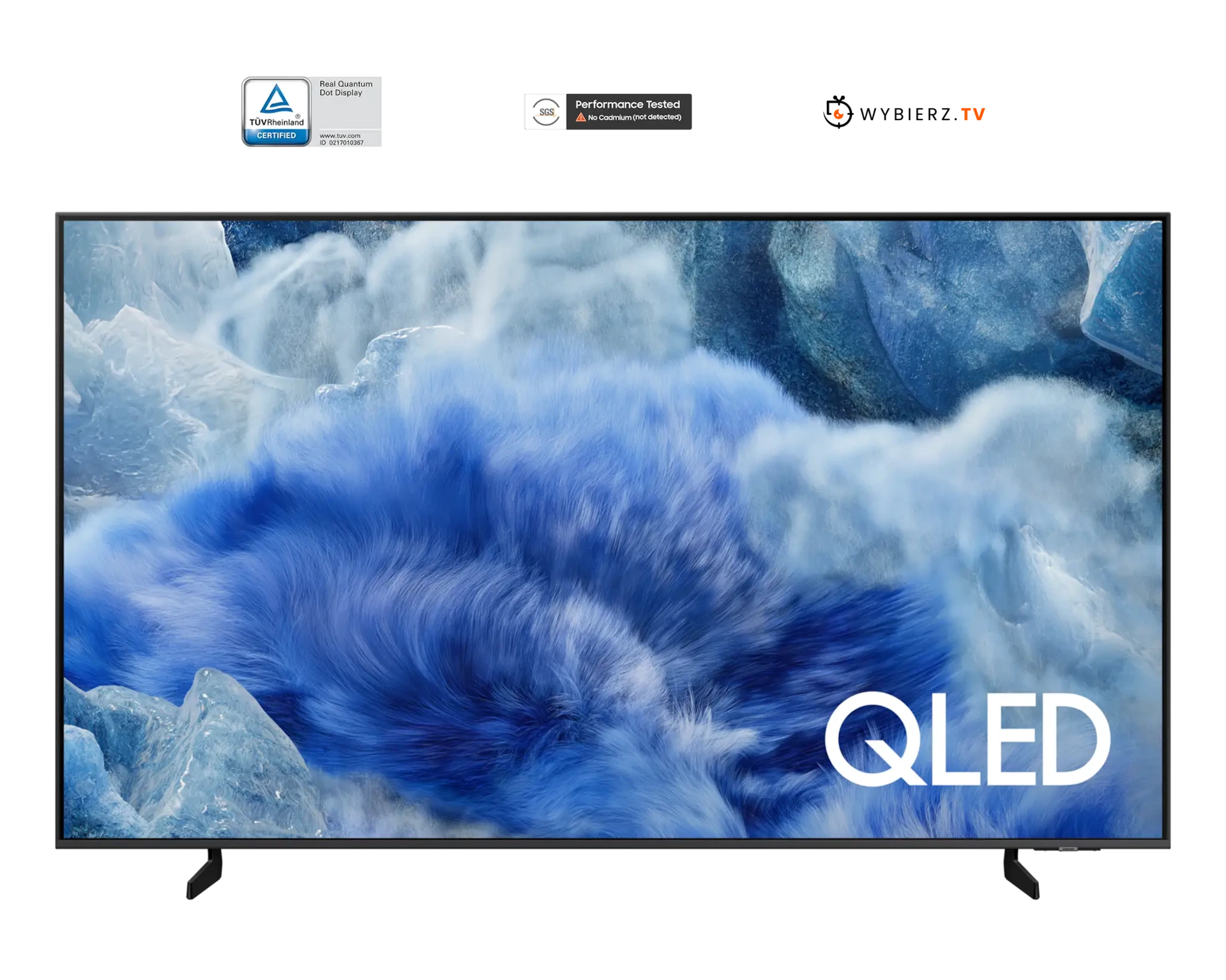 55" QLED Q8F 4K Samsung Vision AI Smart TV (2025) — QE55Q8FAAUXXH — widok 2